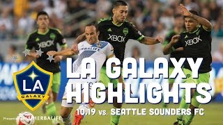 LA Galaxy vs Seattle Sounders 101914  HIGHLIGHTS [upl. by Lynnet398]