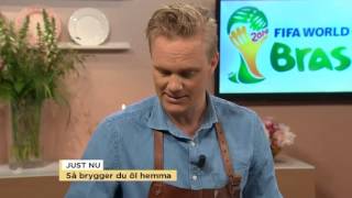 Så brygger du öl hemma  Nyhetsmorgon TV4 [upl. by Afital]