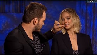 Jennifer Lawrence and Josh Hutcherson funniest moments [upl. by Jeffie]