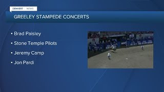 Greeley Stampede has new concert stage [upl. by Irret]