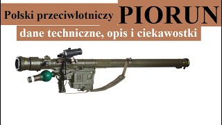 Polski przeciwlotniczy PIORUN  dane techniczne ciekawostki i opis [upl. by Gundry]