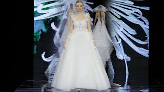 Yolancris Bridal Spring 2024  Barcelona Bridal Fashion Week [upl. by Gilcrest]