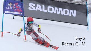 Kidstrophy 2024  Day 2  GM  children ski race in Zauchensee [upl. by Tamera]