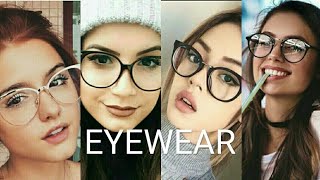 How To Style Glasses For Women  Eyewear Trends 2019Style for Every Girls [upl. by Atte]