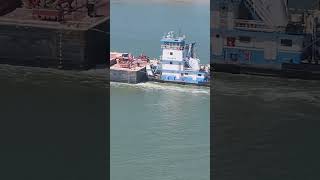 Barge in Galveston Harbor 2 [upl. by Karli]