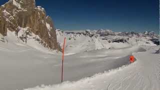 MARMOLADA DOWNHILL FROM 3265 MT TO 1450 MT [upl. by Laerol]