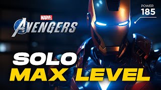 GET TO LEVEL 185 SOLO  Marvels Avengers Game [upl. by Ladew]