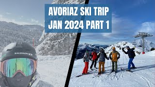 Avoriaz Ski vlog Part 1 Electra Apartments [upl. by Verlee]