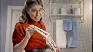 Crest toothpaste commercial 1980 [upl. by Anij338]