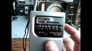 2012 Sony ICFS10MK2 AMFM Radio [upl. by Gayn]