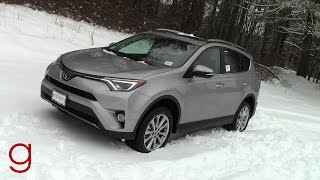 2017 Toyota RAV4 Limited AWD  Road Test amp Review [upl. by Arimay]