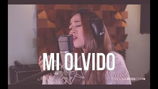 Mi olvido  Banda MS Carolina Ross cover En Vivo Sesión Estudio [upl. by Alliuqahs416]