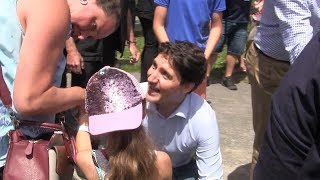 Prime Minister Justin Trudeau attends Fete Nationale events in Montreal [upl. by Fleisig167]