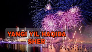 YANGI YIL HAQIDA SHER QISH HAQIDA SHERLAR DEKABR QUVONCH OLIB KELGIN YANGI YILBOLALAR UCHUN SHER [upl. by Raji]