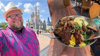 Disney’s Magic Kingdom May 2022  Riding Rides amp Eating At Whispering Canyon Cafe  Disney World [upl. by Ahsenauq]