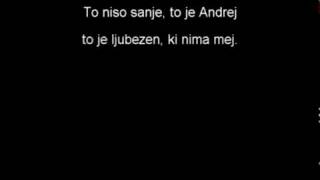 Sonja Gaberšček  Andrej z besedilom [upl. by Aniaj]