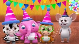 alles Gute zum Geburtstag  Reim für Kinder  Babylieder  Little Treehouse  Happy Birthday [upl. by Ayouqat]