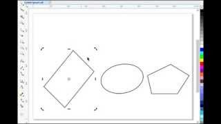 CorelDRAW  Basic Transformations [upl. by Falkner]