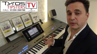 How to do a quick recording on Yamaha Tyros 5  David explains [upl. by Alviani]