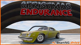 BEAMNGDRIVE MP  CHRISTMAS DOWN HILL CHALLENGE IN A CAMARO [upl. by Nosnirb]