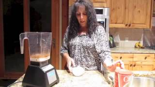 Raw Carob Frappuccino Non Dairy Breakfast Smoothie Recipes [upl. by Bixby]