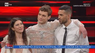 Il meglio di Sanremo 2022  La vita in diretta 07022022 [upl. by Nosduj]