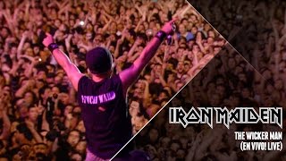 Iron Maiden  The Wicker Man En Vivo Live in Santiago [upl. by Afnin295]