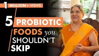 The best Probiotic foods to improve gut health  Dr Hansaji Yogendra [upl. by Tserrof]