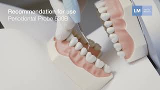 How to use Periodontal Probe LM™ hand instruments [upl. by Manvell]