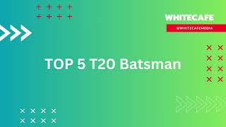 T20 Batsman Rankings [upl. by Mur165]