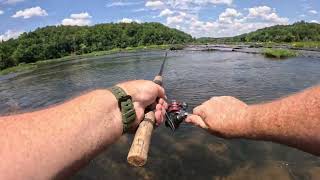 Tallapoosa River Ultra Lite Fishing [upl. by Xuagram122]