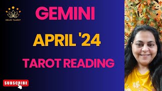 GEMINI April24 Tarot Reading Time for Big amp Blessed Changes Do Research before making decisions [upl. by Shaffer]