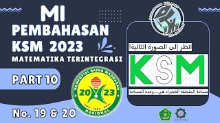 PART 10 SOAL RESMI KSM MI 2023  PEMBAHASAN SOAL KSM MI 2023 MATEMATIKA TERINTEGRASI TK KABKOTA [upl. by Asemaj]