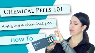 Peels 101  How to apply a chemical peel [upl. by Onig]