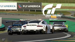 GRAN TURISMO SPORT  CORRIDA DIÁRIA B  INTERLAGOS Gr3 [upl. by Nilrak]