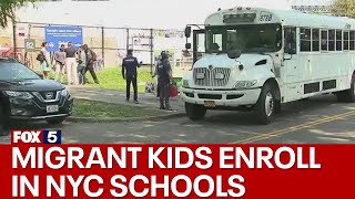 NYC schools readying to welcome migrant children [upl. by Maltzman]