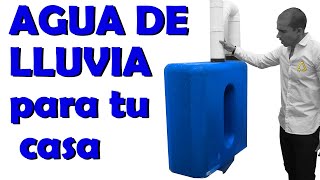 COSECHA DE AGUA EN MEXICO 👉 AGUA DE LLUVIA ☁ ☁ ☁ ☁ ☁ [upl. by Felice]