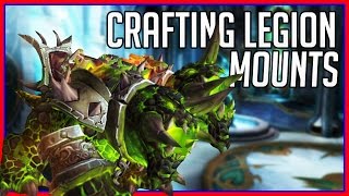 How to Make Steelbound Devourer  WoW gold w LEGION MOUNTS [upl. by Sansbury117]