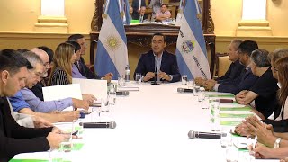 EL GOBERNADOR SE REUNIÓ CON PASTORES EVANGÉLICOS PARA LA AGELIZACIÓN DE PERSONERÍA JURÍDICA [upl. by Steffen]