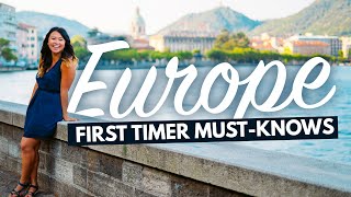 101 EUROPE TRAVEL TIPS amp MUSTKNOWS FOR FIRST TIMERS  Scams Tourist Traps What Not to Do amp More [upl. by Abehsile915]