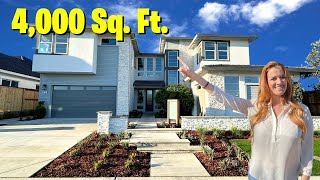 Inside Massive SACRAMENTO CALIFORNIA New Construction Homes Roseville California [upl. by Hareehahs440]