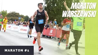 MÓJ PIERWSZY MARATON  43 Maraton Warszawski [upl. by Eimoan]