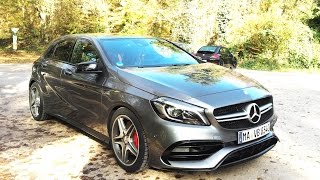 Mercedes A45 AMG  wAMG Performance Exhaust LOUD REVS and Acceleration [upl. by Lawrenson935]