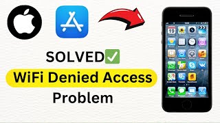 How To Fix WiFi Denied Access Problem 2024 [upl. by Lletnahs229]