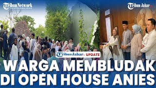 IDULFITRI 2024  Antrean Panjang Mengular Saat Open House di Kediaman Anies Baswedan [upl. by Voorhis]