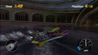 Classic Game Room  HYDRO THUNDER HURRICANE for Xbox 360 review [upl. by Oab]