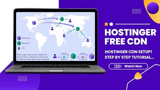 How to use Hostinger free CDN  Hostinger CDN Setup  Hindi  Step By Step Guide [upl. by Eelsel]