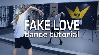 BTS quotFake Lovequot Dance Tutorial Chorus [upl. by Gustav]