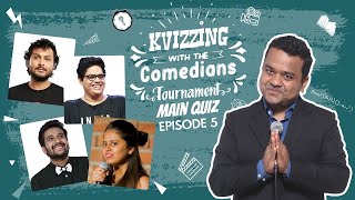 KVizzing With The Comedians 4th edition  QF 5 ft Aishwarya Neville Sahil amp Tanmay [upl. by Eidnac]