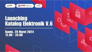 Launching Katalog Elektronik V6 [upl. by Nwadahs976]